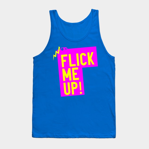 Cheap T-shirts Flick me up Tee Tank Top by SinDesign